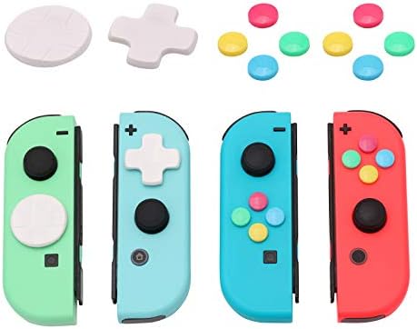 Nintendo Switch Joy-Con için D-Pad Düğme Kapağı Seti, Anahtar Düğmesi Pedi