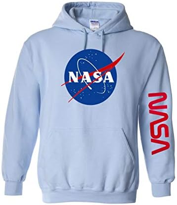 Oluşturma Stüdyosu Yetişkin NASA Solucan Kapüşonlu Sweatshirt