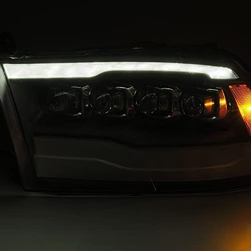AlphaRex ABD 880591 Nova Serisi LED Projektör Farlar Dodge Ram 1500 uyar, temizle
